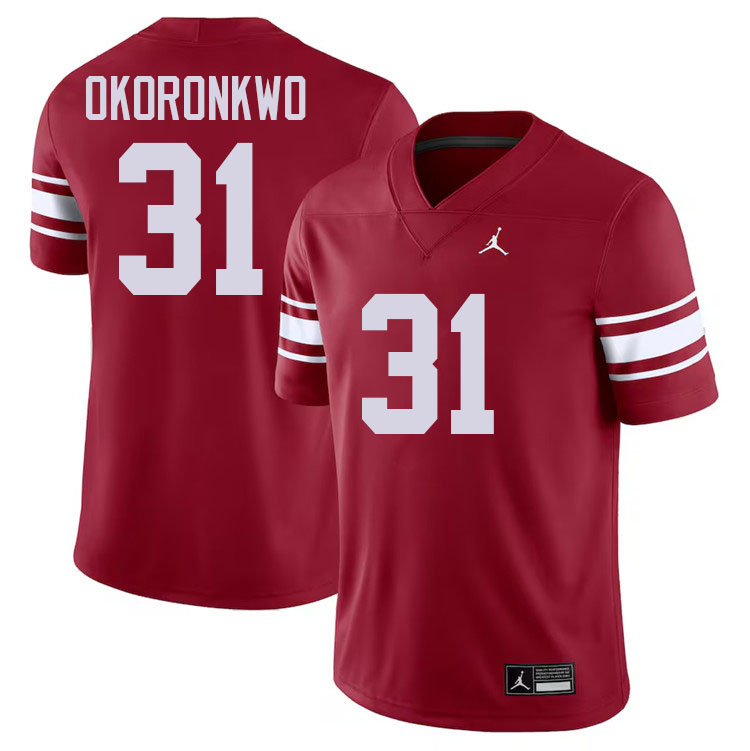 Ogbo Okoronkwo Oklahoma Sooners Jersey,Oklahoma Sooners Football Uniforms,Jersey-Throwback